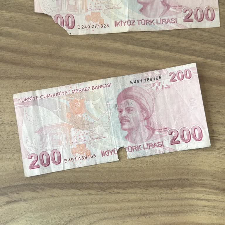 ATM'den Eksik Ve Kopuk Para Çıkması Şoku