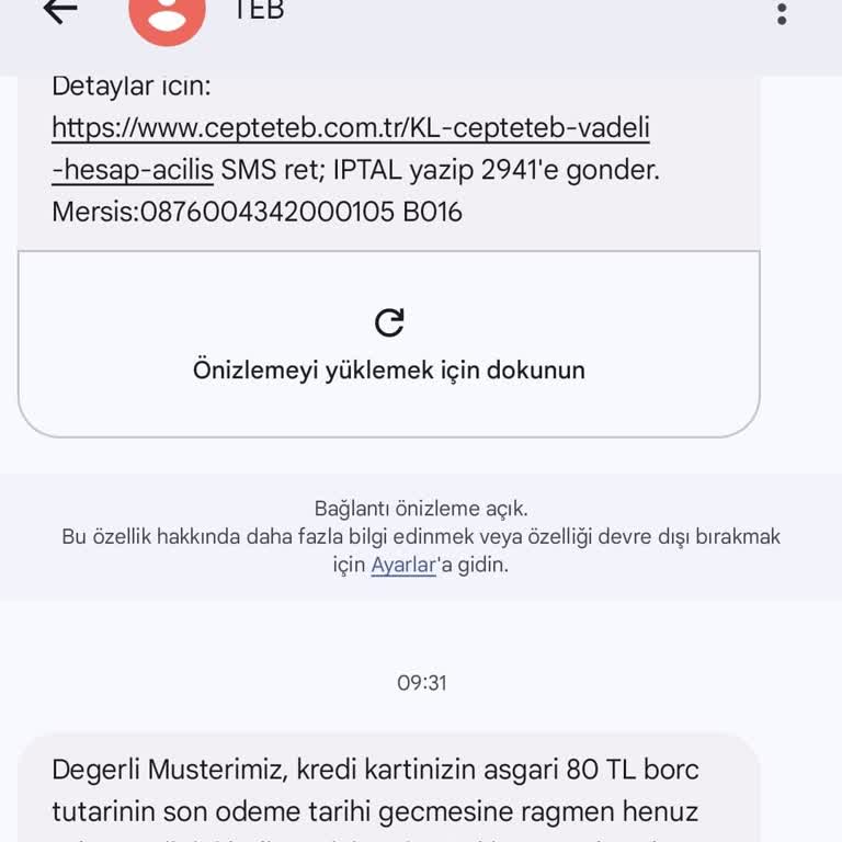 Kullanılmayan Kredi Kartı İçin 400 TL Borç Çıkarılması Mağduriyet Yarattı