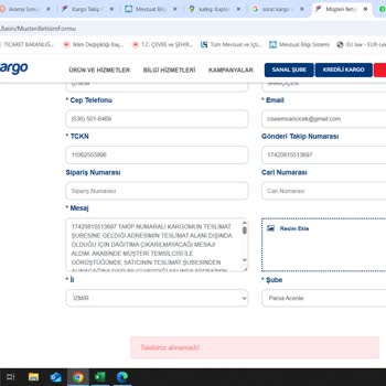 Yanlış Bilgilendirme Ve Şikayet Oluşturma Engeliyle Mağduriyet