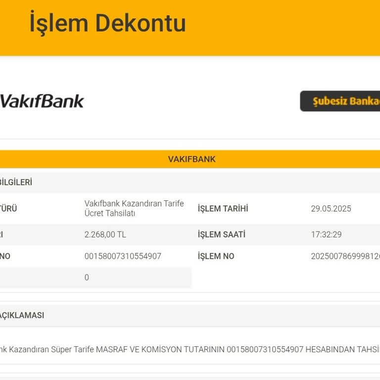 Kredi Çekiminde Bilgim Dışında Ücret Kesintisi Ve İade Talebi