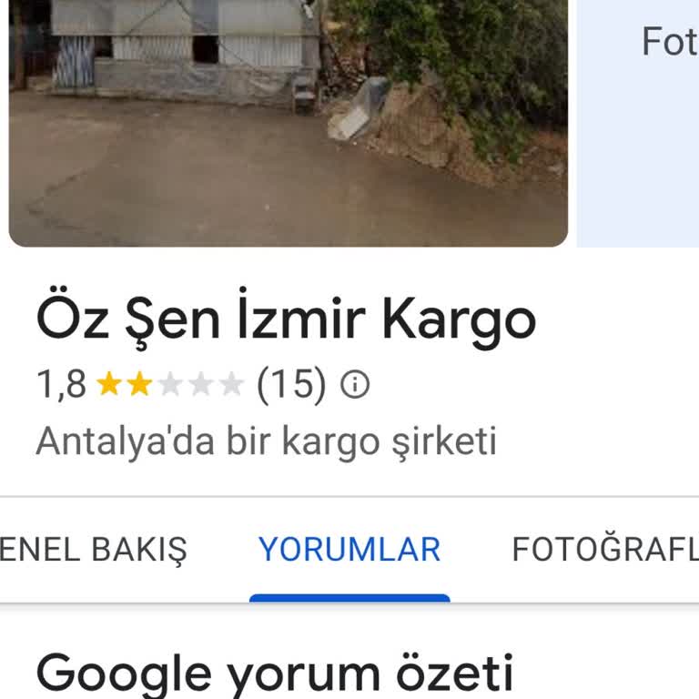 Özşen İzmir Lojistik Bayram Öncesi Kargom Teslim Edilmedi, Mağdur Edildim