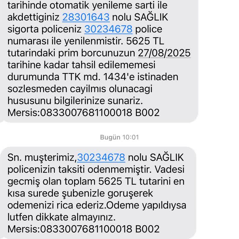 Onayım Olmadan Sağlık Poliçesi Düzenlendi
