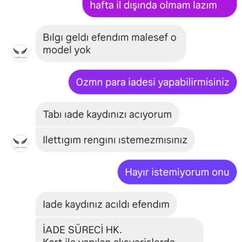 Stokta Olmayan Ürünler Ve Geciken Para İadesi Mağduriyeti