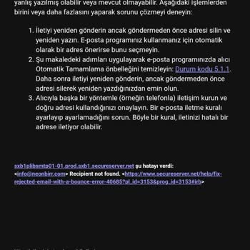 Siparişim Gelmedi, İletişim Kurulamıyor Ve Paramı Alamıyorum