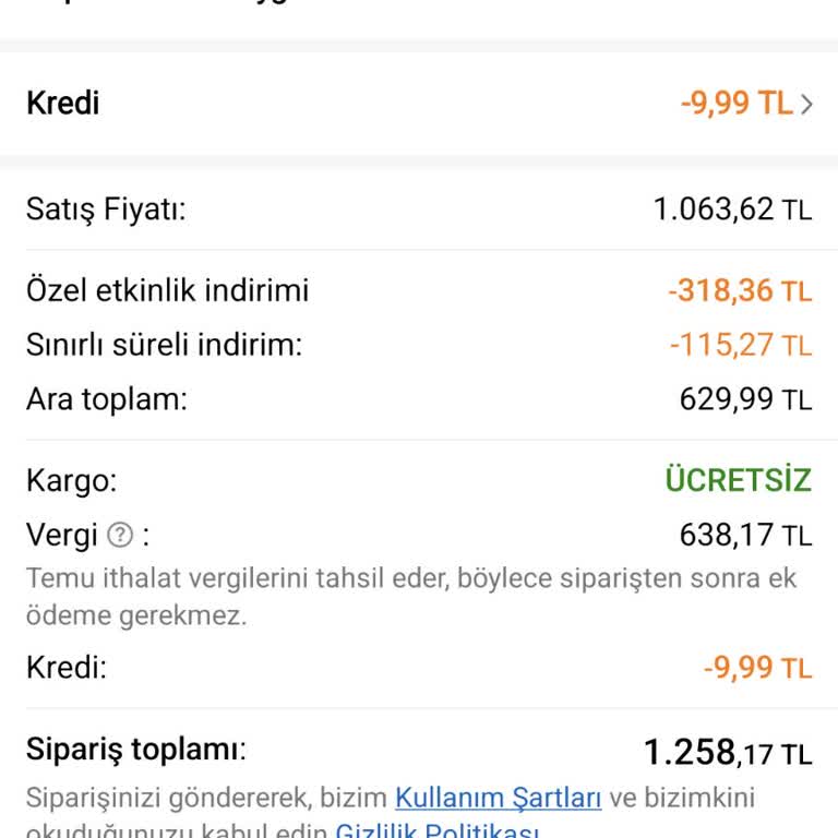 Temu İndirimlerinde Vergi Oyunuyla Müşteriyi Yanıltıyor