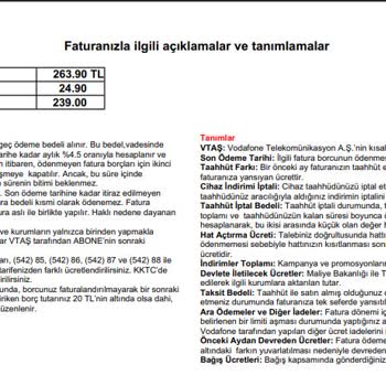 Onayım Olmadan 18 Ay Boyunca Faturama Haksız Ücret Yansıtıldı!