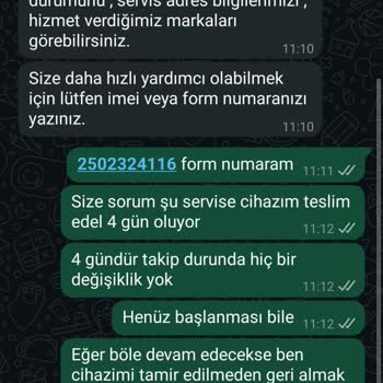 KVK Servisten Telefonumu Alamıyor Ve Bilgiye Ulaşamıyorum