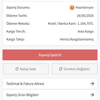 Siparişim Hala Kargoya Verilmedi, Mesajlarıma Cevap Alamıyorum