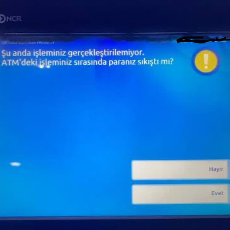 ATM'de Sıkışan 200 Dolarım 9 Gündür Hesabıma Yatırılmadı