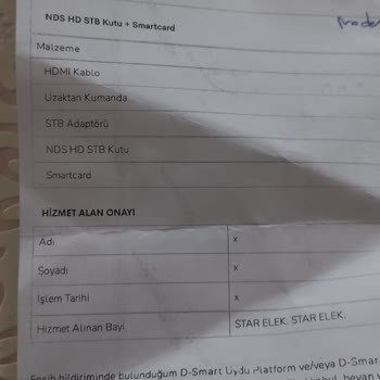 D Smart Abonelik İptalinde Haksız Ücret Talebi Mağduriyeti