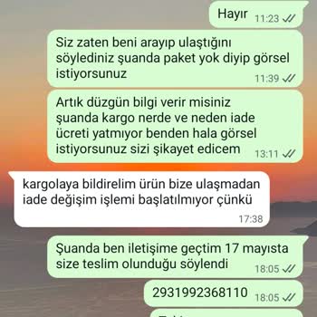 İade Sürecinde Bilgi Kirliliği Ve İletişim Sorunu Yaşadım