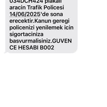 Adıma Kayıtlı Olmayan Araç Ve Bilgilerimin İzinsiz Kullanımı Hakkında Şikayet