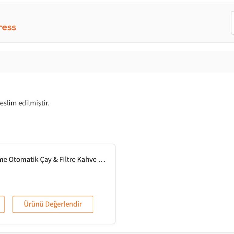 Trendyol ve C Home Shop Şikayeti