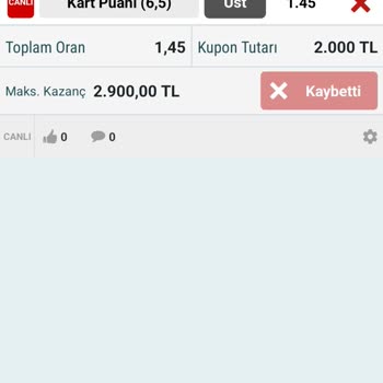 Kupon Sonucu Görsel Hatası Nedeniyle Değiştirildi