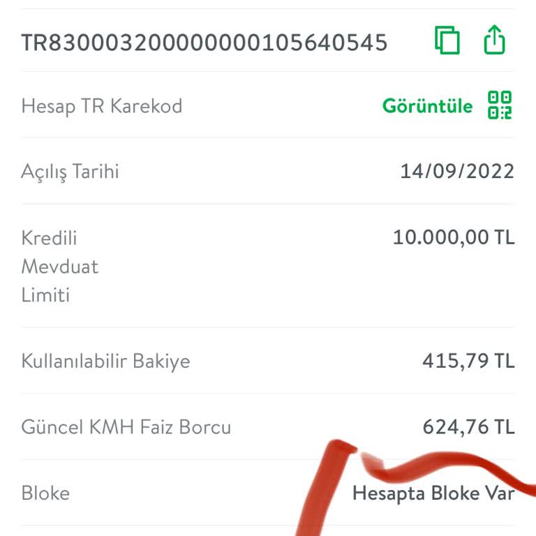 KMH Hesabındaki Bloke Sorunu Hakkında Şikayet