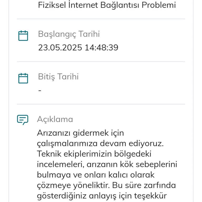 Bir Haftadır Süren İnternet Sorunuma Çözüm Üretilmiyor