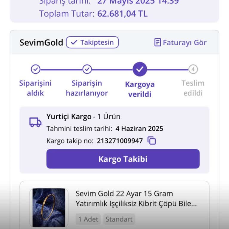 Teslim Almadığım Bilezik İçin İade Reddedildi Mağdur Edildim