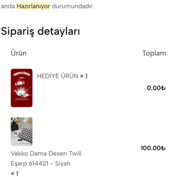 Geciken Siparişim İçin Acil Çözüm Ve Net Bilgilendirme Talebi
