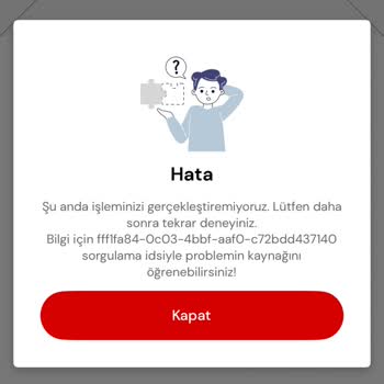 Bilet Alma Sırasında Sürekli Hata İle Karşılaşıyorum