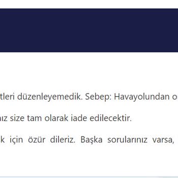 Tickets.com.tr für Turkish Airlines 6.475₺ bezahlt, mein Flugticket wurde nicht ausgestellt!