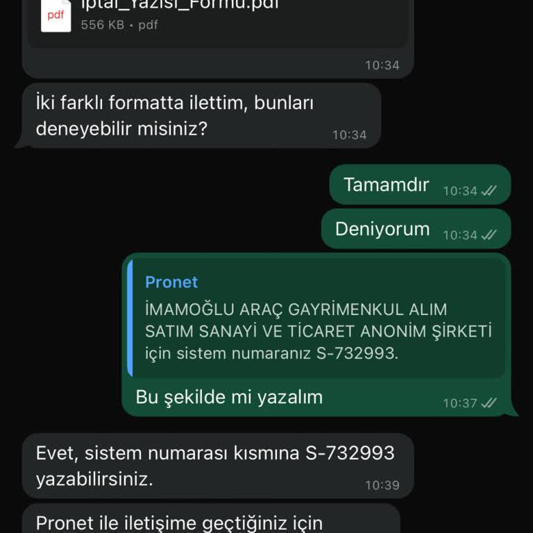 Pronet'ten Takılmayan Alarm, Çifte Fatura Ve İade Sorunu