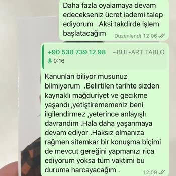 Siparişim Gecikti, İletişim Sorunları Ve Yetersiz Müşteri Hizmeti