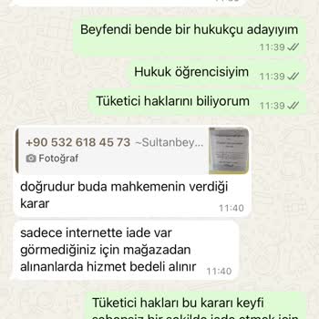 Bosch Şubesinden Aldığım Buzdolabında İade Sorunu Ve Olumsuz Yaklaşım