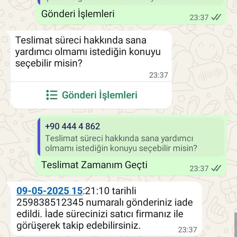 Trendyol Ücret İadesinde Sürekli Oyalama Ve Çözüm Eksikliği