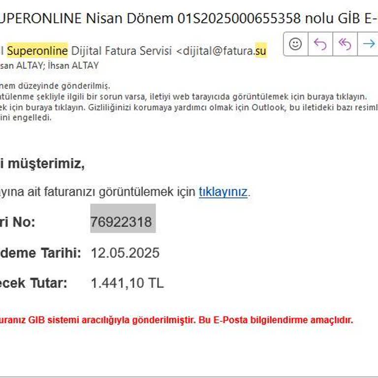 Kullanılmayan Ofis Sistemi İçin 7 Aydır Fatura Ve İptal Sorunu
