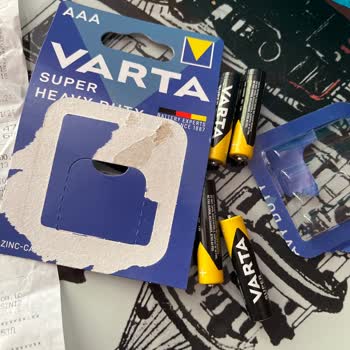 Yeni Alınan Varta Pillerin Bir Çifti Bozuk Çıktı