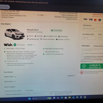 Depozito İadesi Ve Gizli Ücretler Konusunda Yanıltıcı Araç Kiralama Deneyimi