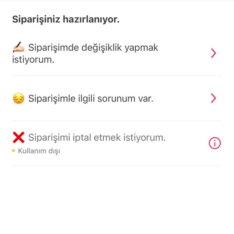 Siparişim 1 Saatte Gelmedi Ve Müşteri Hizmetlerine Ulaşamıyorum