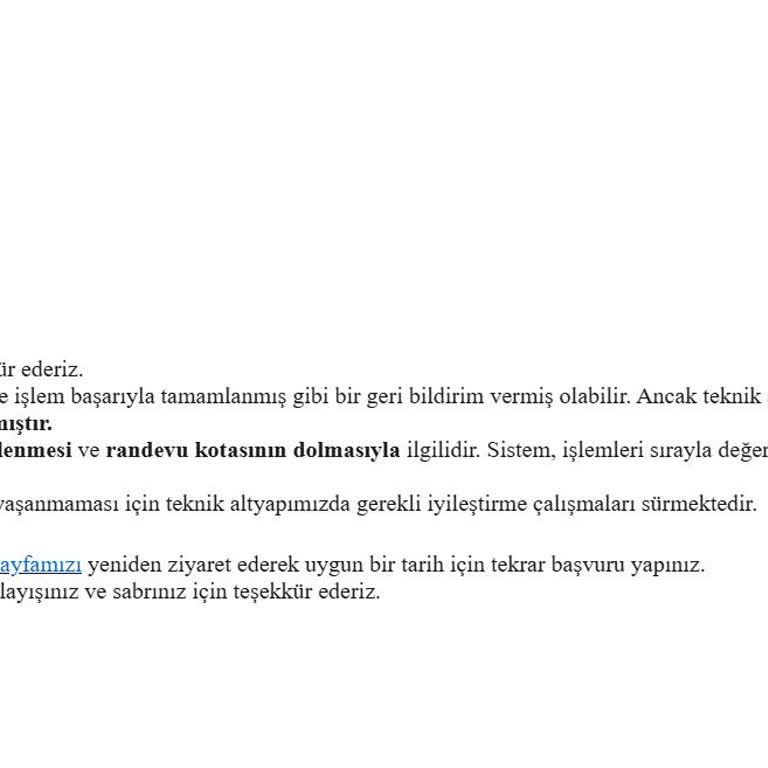 As Visa Solutions Randevu Onaylandı Sanılırken Teknik Sorunla Randevusuz Kaldım