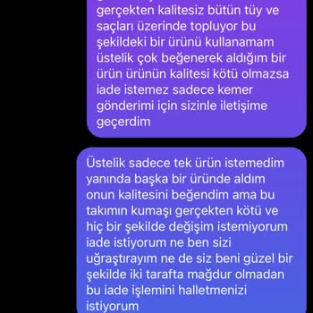 Eksik Ve Kalitesiz Ürün, İlgisiz Satıcı Nedeniyle Mağduriyet Yaşadım