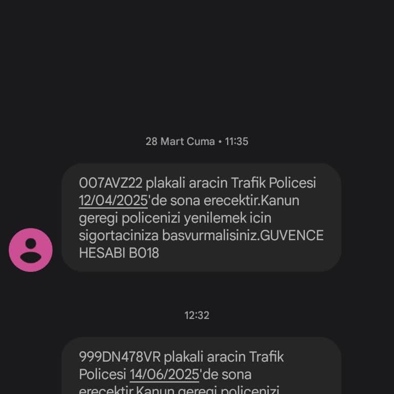 Yanlış Plaka Ve Sigorta Mesajlarıyla Mağduriyet