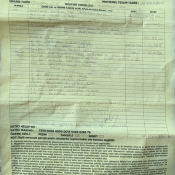 Koltukta Eksik Montaj Ve Masa Sandalye Teslimatı Yapılmıyor