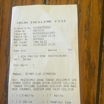 Ürün Tüylenmesi Ve Sarkması Sonrası İlgisizlik