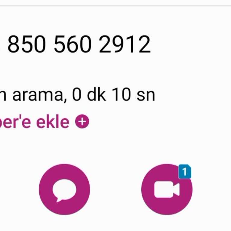 Bilinmeyen Numaradan Gelen Arama Endişesi