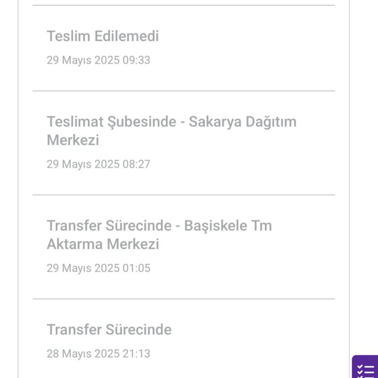 Hepsijet Kargo Ürünümü Teslim Etmeden İade Etti