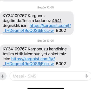 Teslim Edilmeyen Ürün İçin Yanlış Teslimat Bildirimi Ve Ulaşılamayan Müşteri Hizmeti