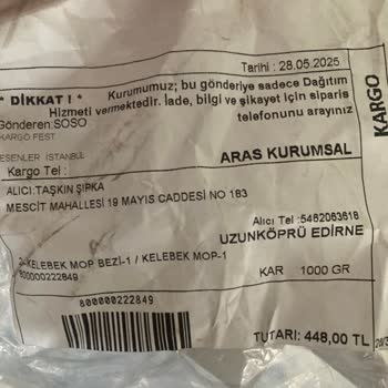 Kırık Ve Hasarlı Ürün Teslimatı Sonrası İletişimsizlik Sorunu