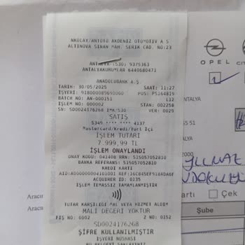 Servis Tarafından Fahiş Fiyat Ve Haksız Tespit Ücreti Mağduriyeti