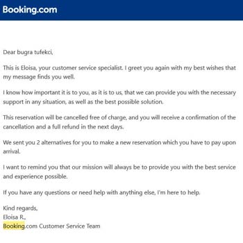 Booking.com und Pera Marmara Hotel meine Buchung verloren, bleibe ohne Unterkunft