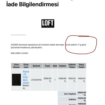 İade Sürecinde Gecikme Ve Müşteri Hizmetlerinden Yetersiz Destek