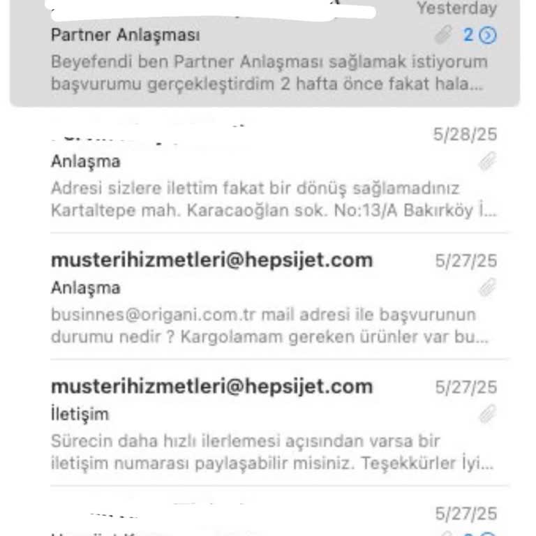 Hepsijet Başvurumuz Haftalardır Yanıtsız Kaldı Kimseye Ulaşamıyoruz