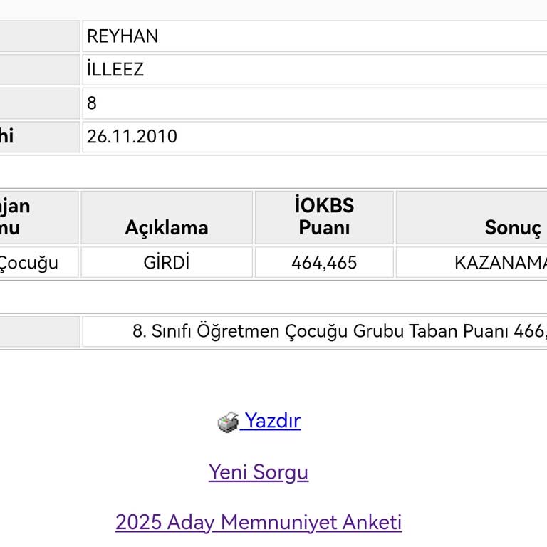 Bursluluk Sınavı Sonuçlarında Puan Farkı Ve Mağduriyet