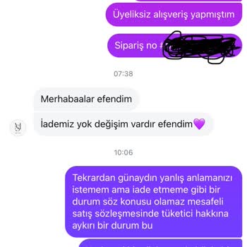 İade Talebimin Reddedilmesi Ve Müşteri Memnuniyetsizliği