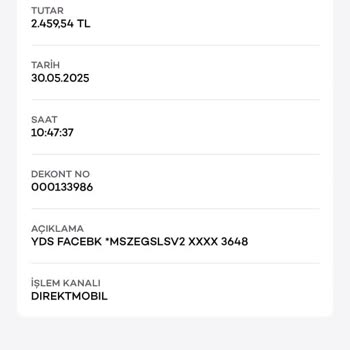 Bilgim Dışında YDS Pyd Platformundan Hesabımdan Para Çekildi