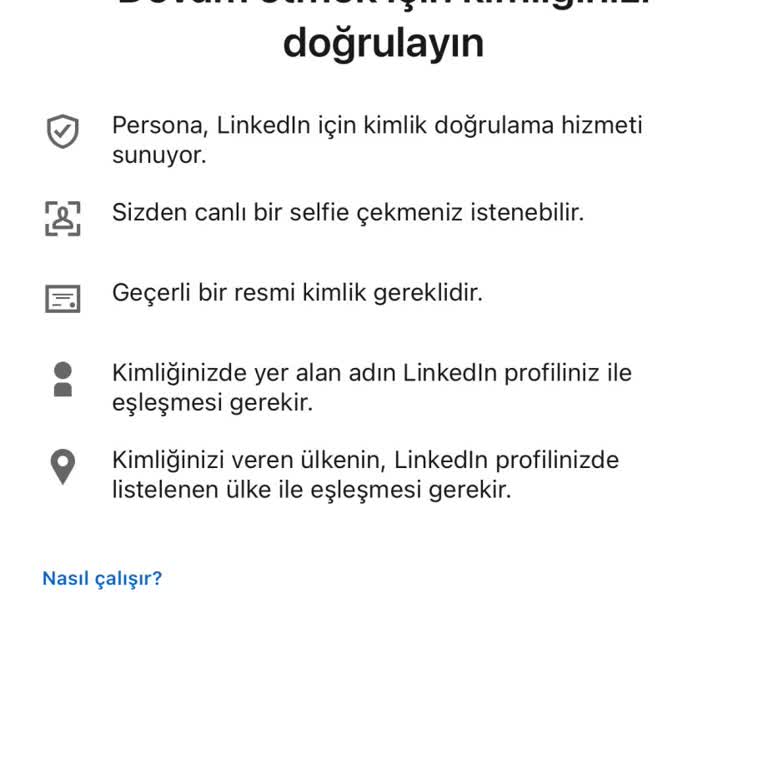 Linkedin Hesabım Haksız Yere Kısıtlandı Ve Kimlik Doğrulama Sorunu Yaşıyorum