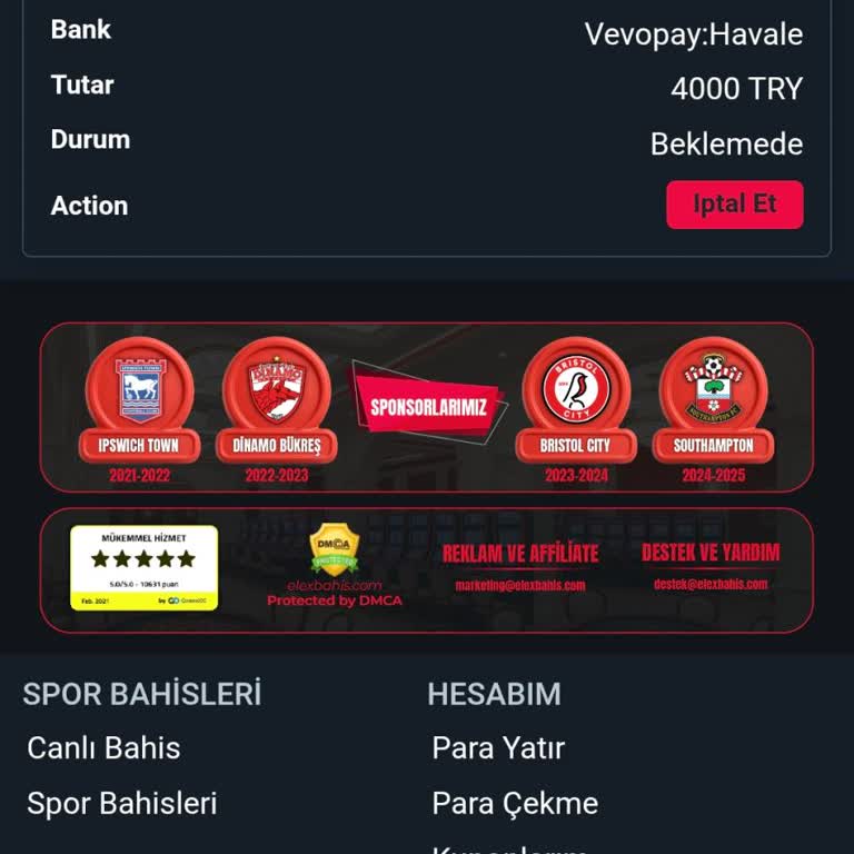 Elexbahis Kazanılan 4000TL Ödememi Yapmıyor, Canlı Destek Yardımcı Olmuyor
